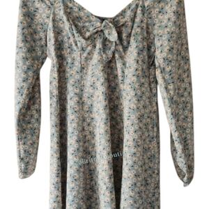 Cottagecore Floral Long Sleeve Dress